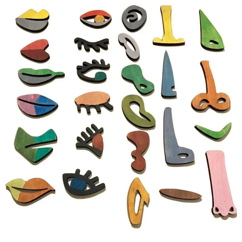 Puzzle Visage Artistique pour Enfants Montessori - Édition Spéciale