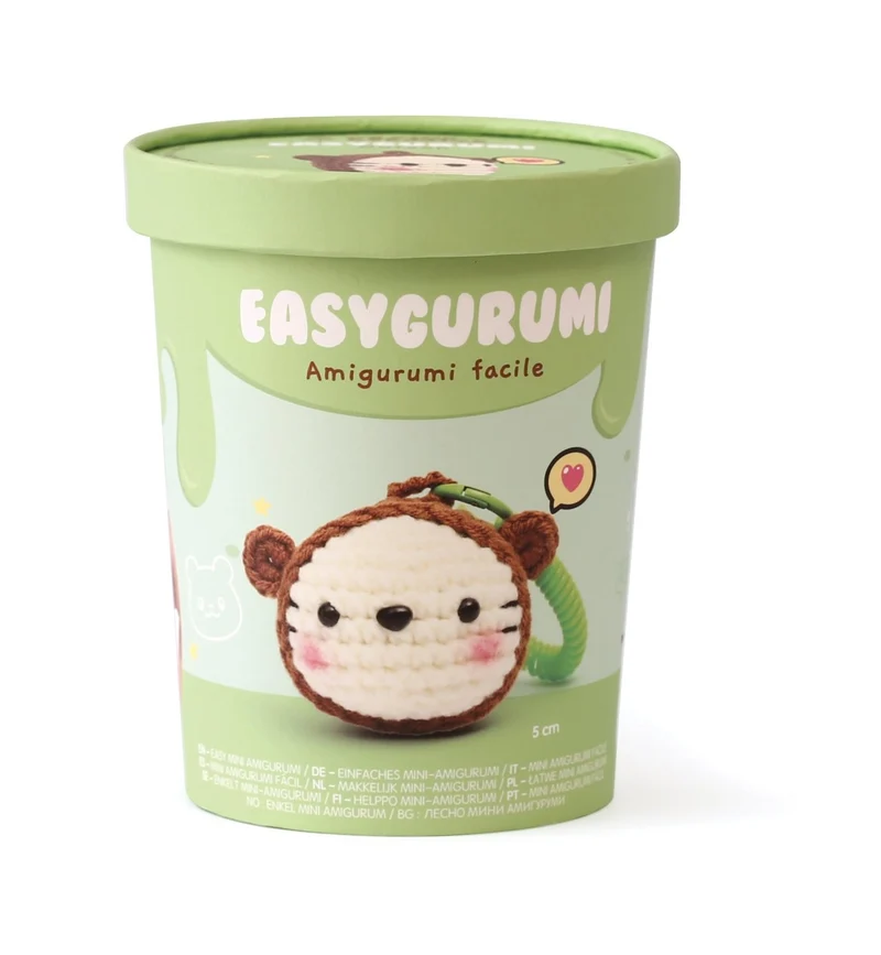 Kit Crochet Easygurumi “Ourson” – Amigurumi Débutant Graine Créative