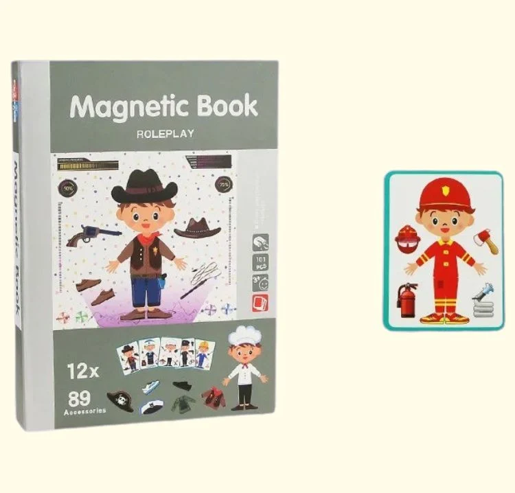 🧩 Puzzle Magnétique Métiers Montessori | Jeu Éducatif et Créatif