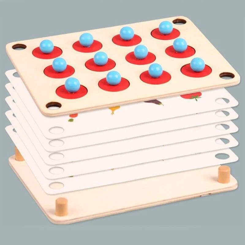Jeu de Mémoire Montessori - Montessori Memory Game