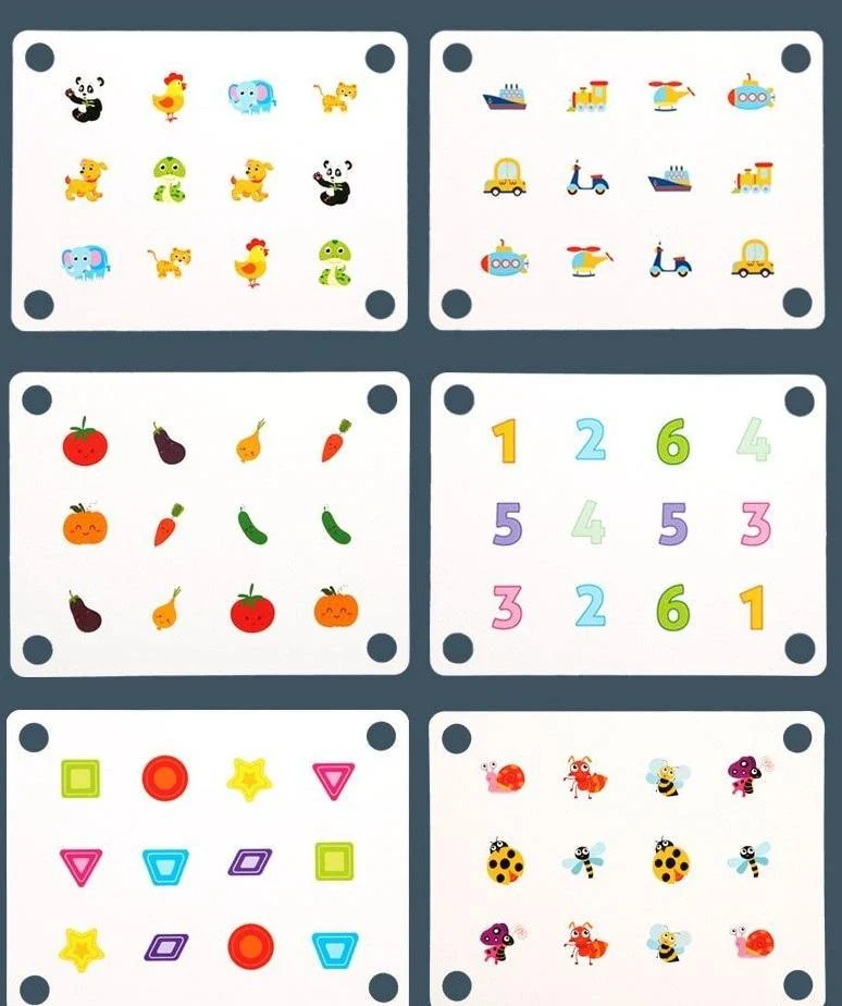 Jeu de Mémoire Montessori - Montessori Memory Game
