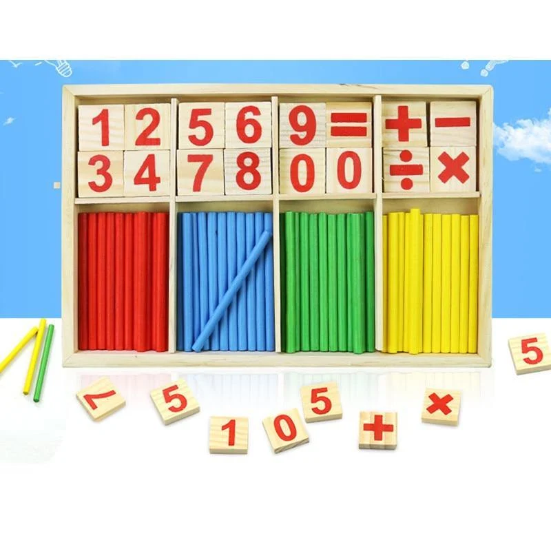 Calcul Montessori Sticks