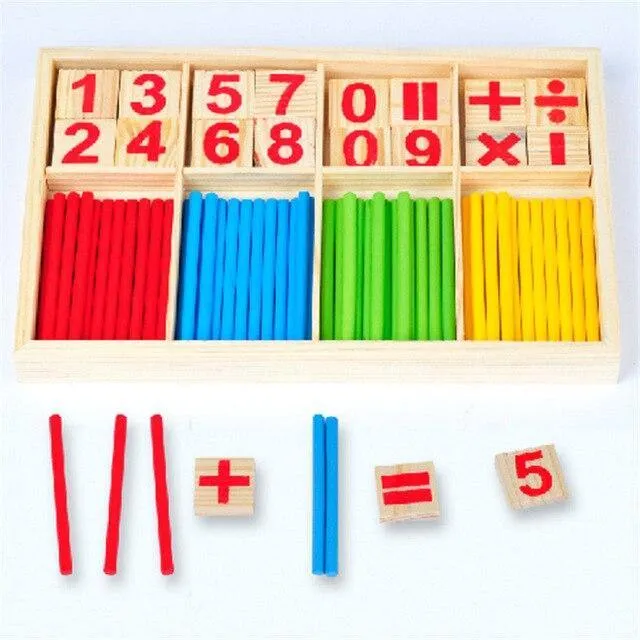 Calcul Montessori Sticks