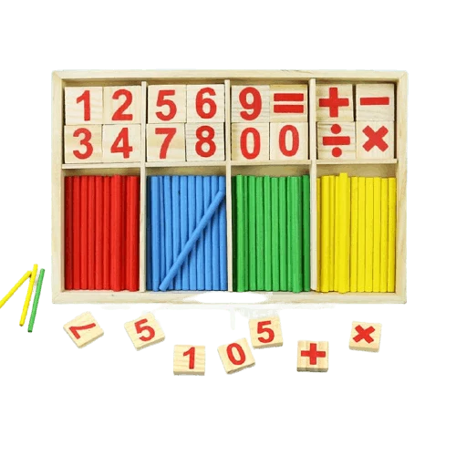 Calcul Montessori Sticks