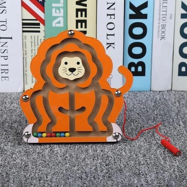 Labyrinthe Animalier Montessori en Bois