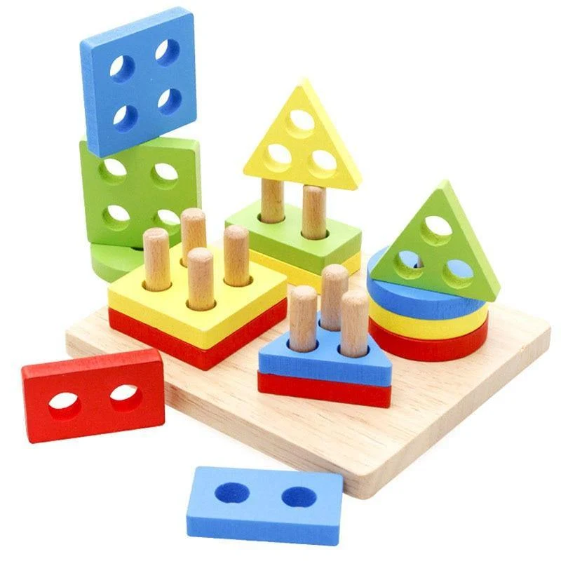 Plateau Montessori 4 Formes Montessori Plus