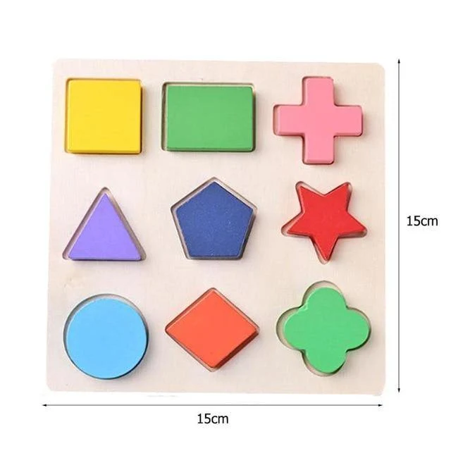 Plateau Montessori pour les Formes Bébé Montessori