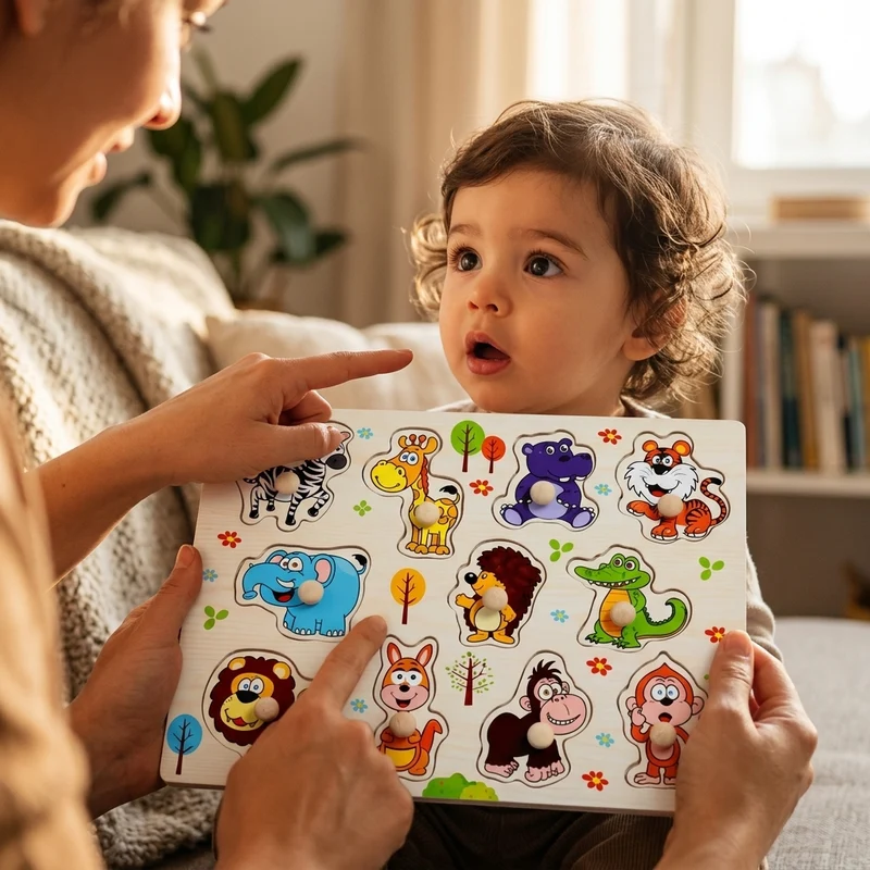 Plateau Zoo Montessori Animaux