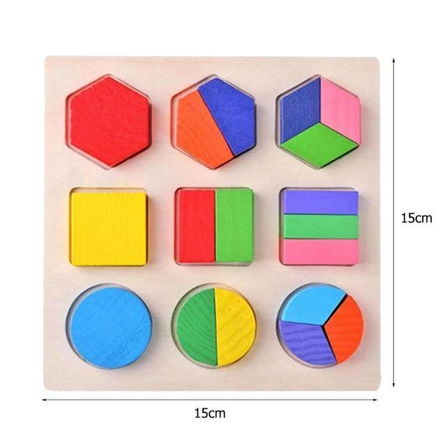 Plateau Formes 3D Montessori - Explorez et Apprenez