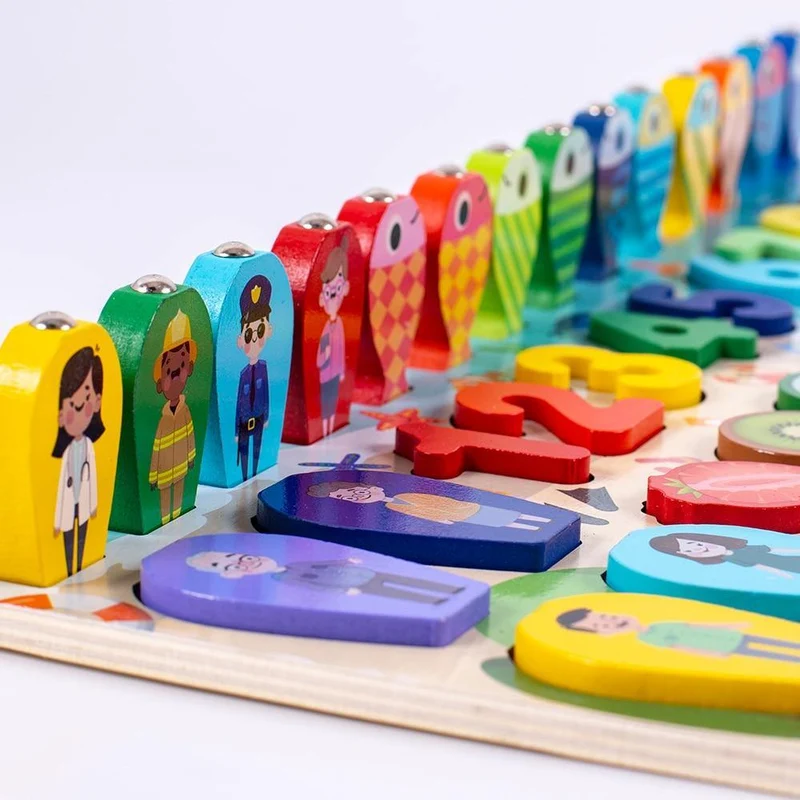 Puzzle Montessori Objets et Animaux Montessori - Collection Éducative