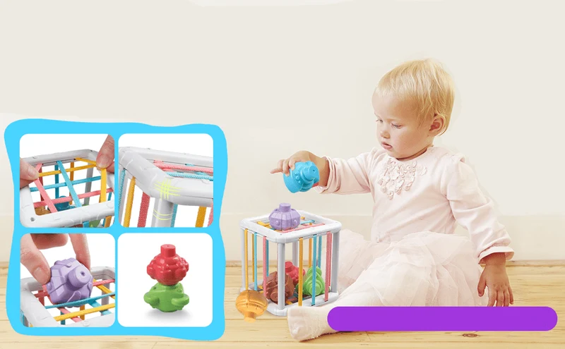 Jouets Sensoriels Montessori pour Bébés