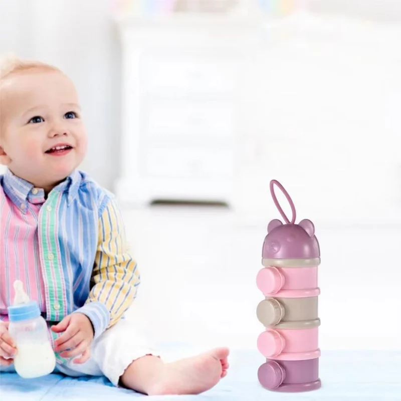 Doseur Empilable de Lait en Poudre Bébé pour Snacks