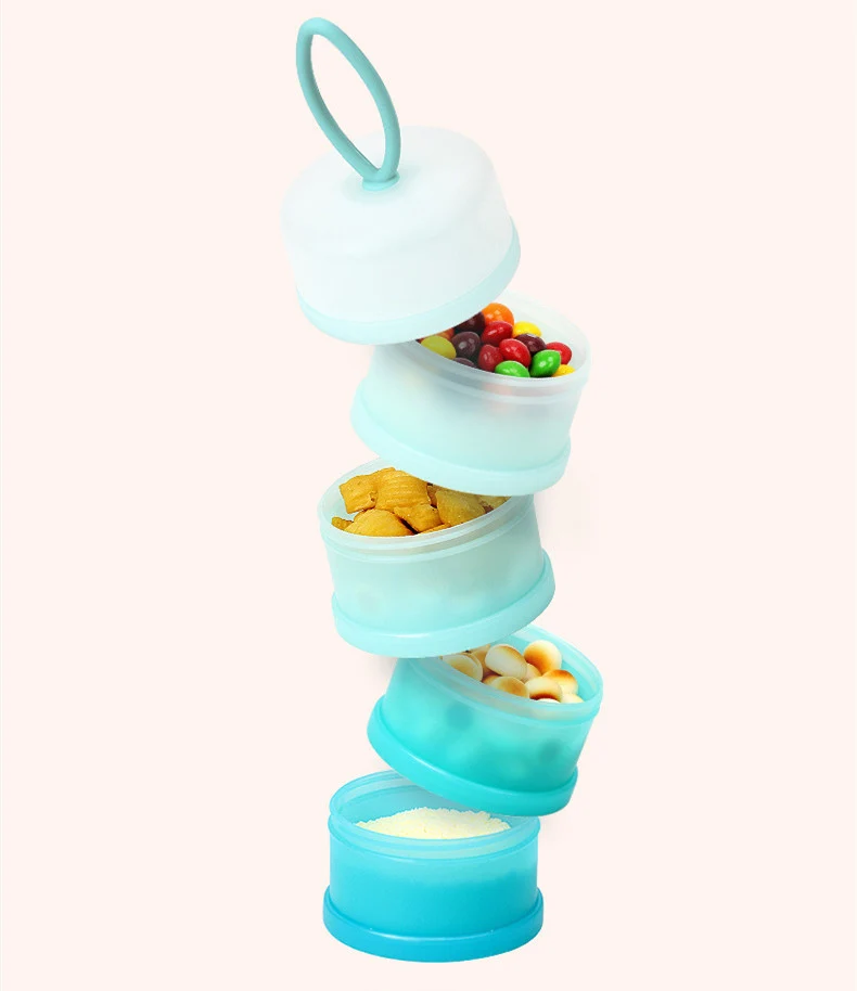 Boîte Portable pour Lait en Poudre Bébé et Collations