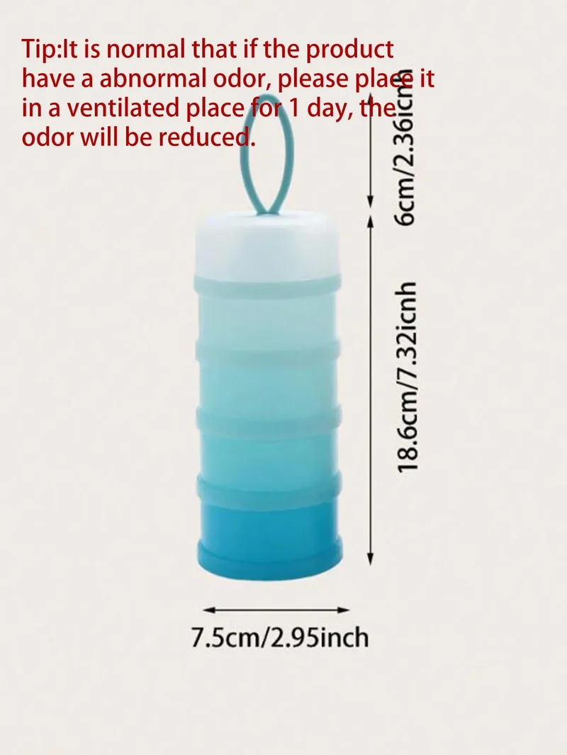 Boîte Portable pour Lait en Poudre Bébé et Collations