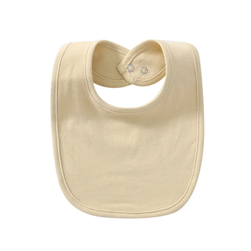 Lot de Bavoirs Bébé en Coton Doux Absorbants à Pressions