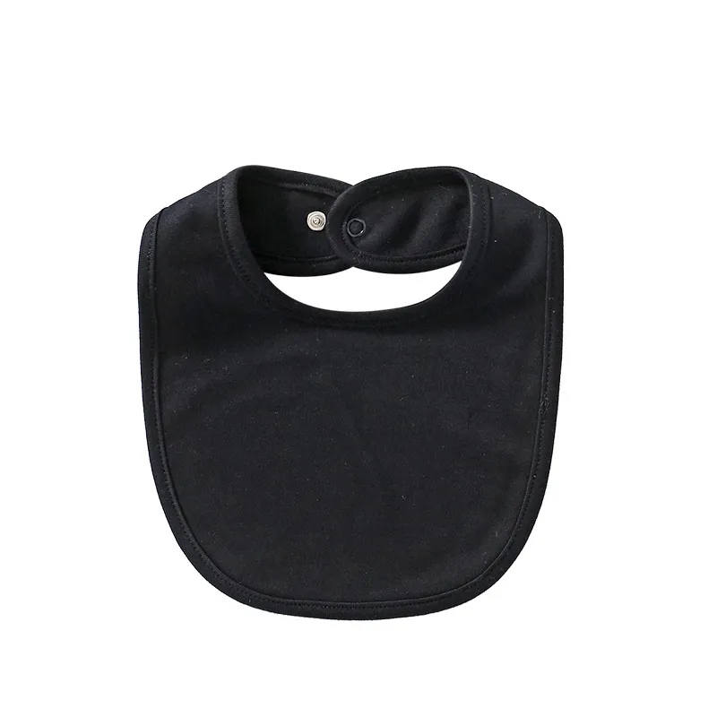 Lot de Bavoirs Bébé en Coton Doux Absorbants à Pressions