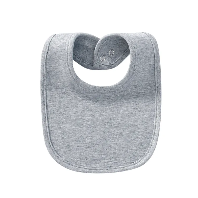 Lot de Bavoirs Bébé en Coton Doux Absorbants à Pressions