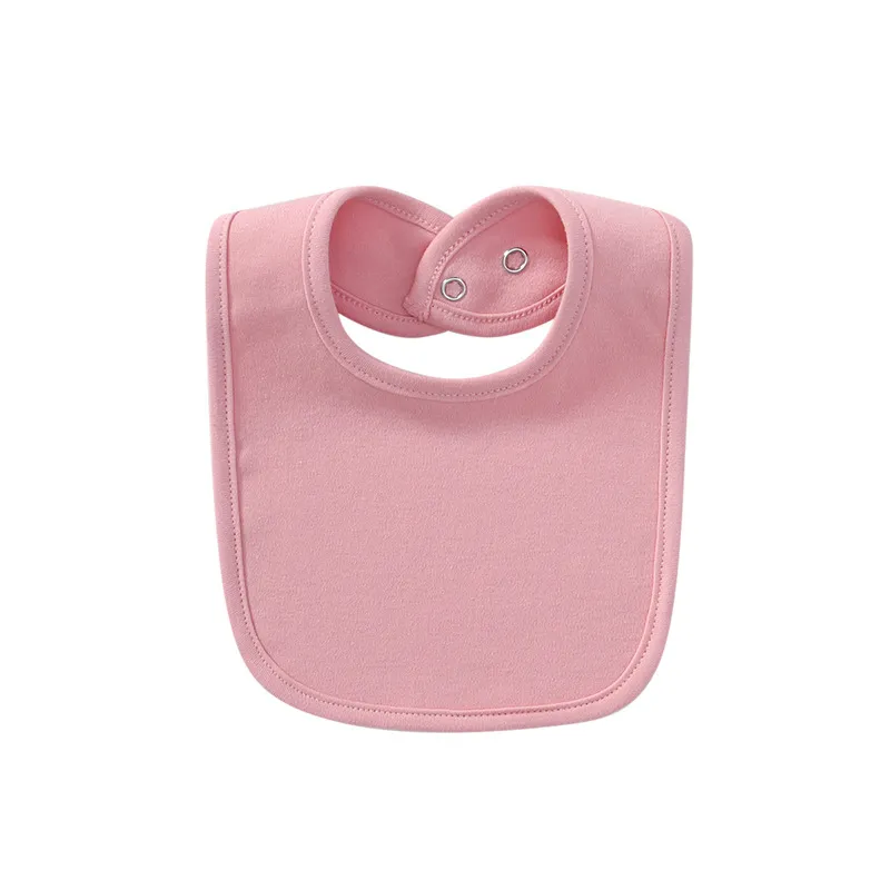 Lot de Bavoirs Bébé en Coton Doux Absorbants à Pressions