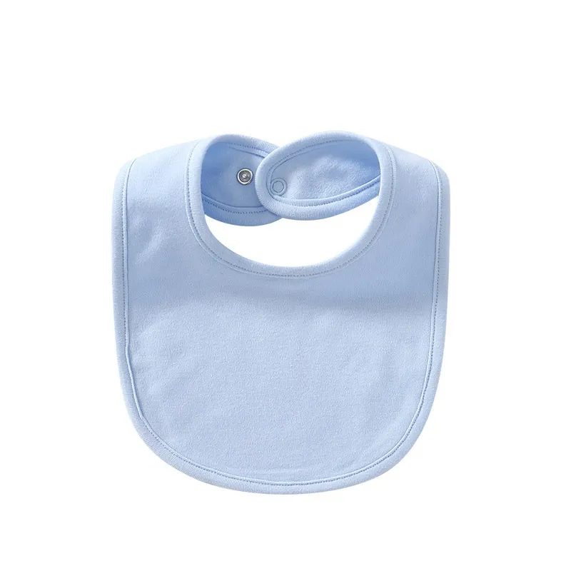Lot de Bavoirs Bébé en Coton Doux Absorbants à Pressions