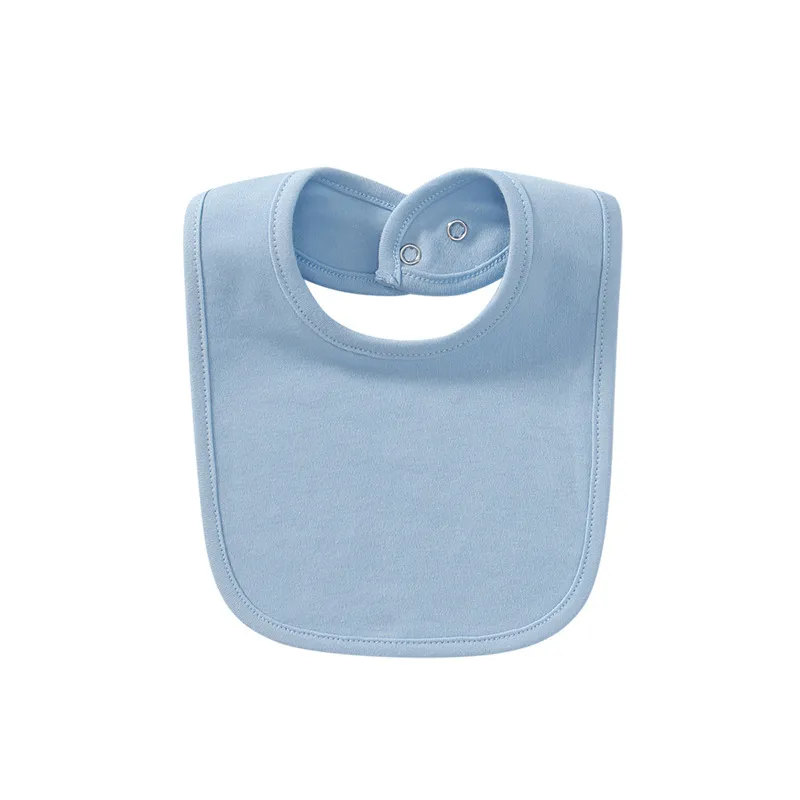 Lot de Bavoirs Bébé en Coton Doux Absorbants à Pressions
