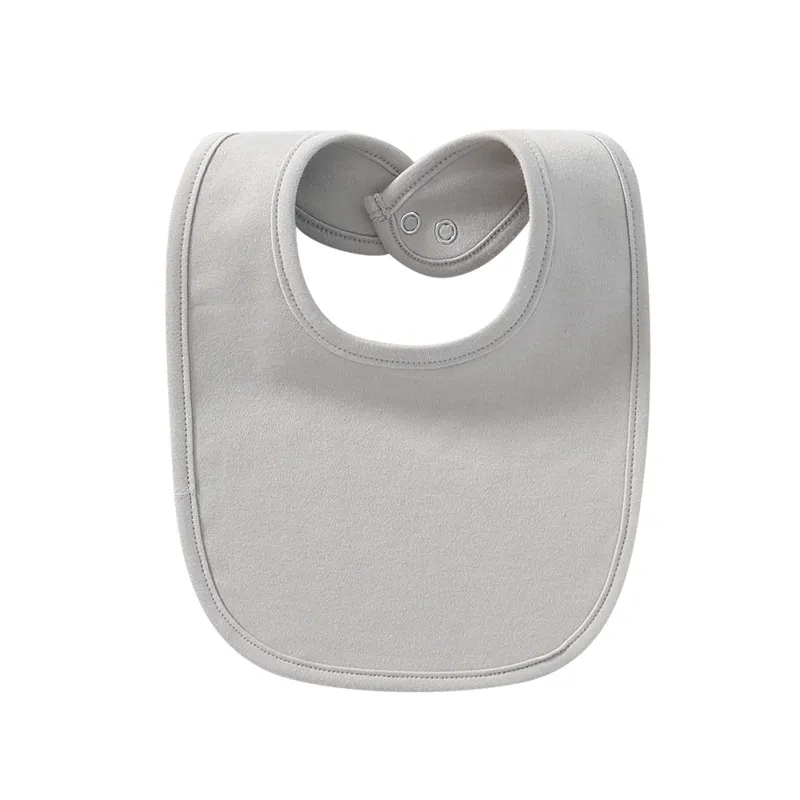 Lot de Bavoirs Bébé en Coton Doux Absorbants à Pressions