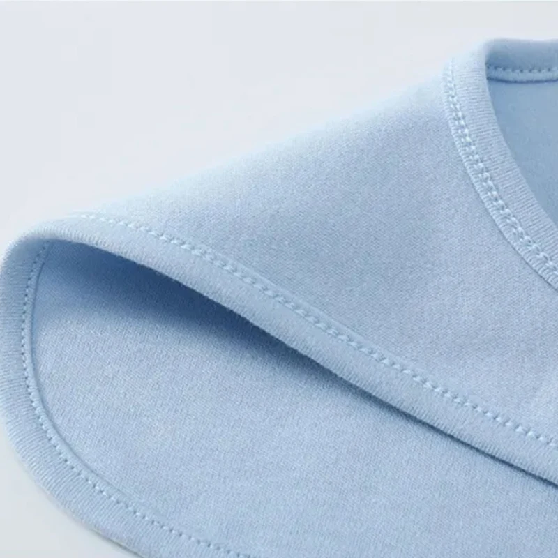 Lot de Bavoirs Bébé en Coton Doux Absorbants à Pressions