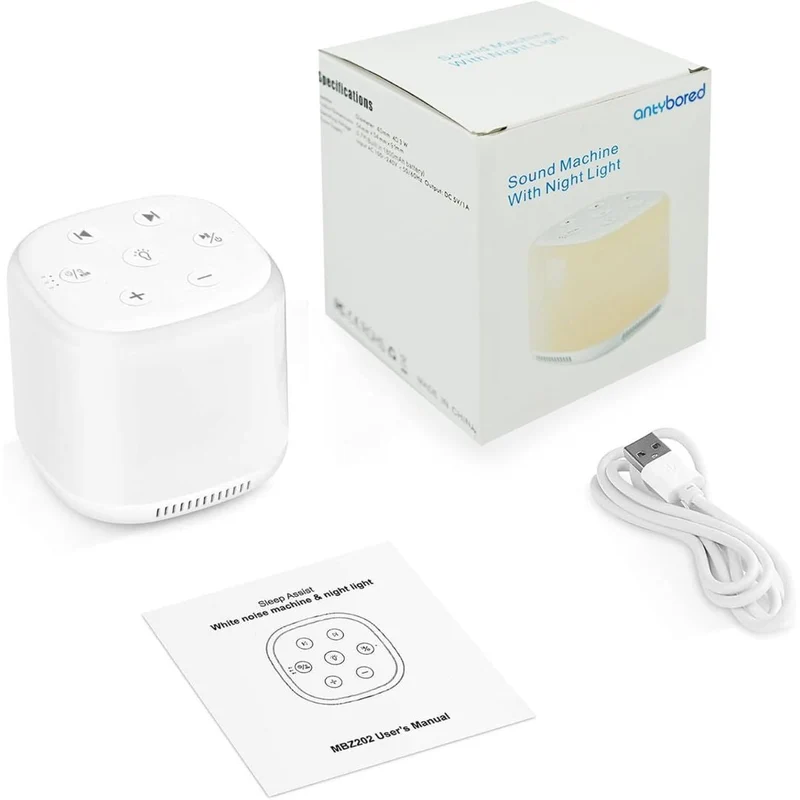 Veilleuse Musicale Bébé LED pour Chambre d'Enfant