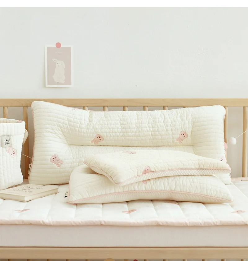 Oreiller Bébé Ergonomique en Mousse à Mémoire de Forme – Anti Tête Plate