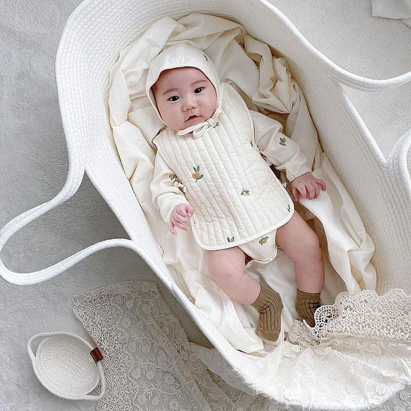 Couffin Bébé pour Nouveau-Né avec Poignées de Transport