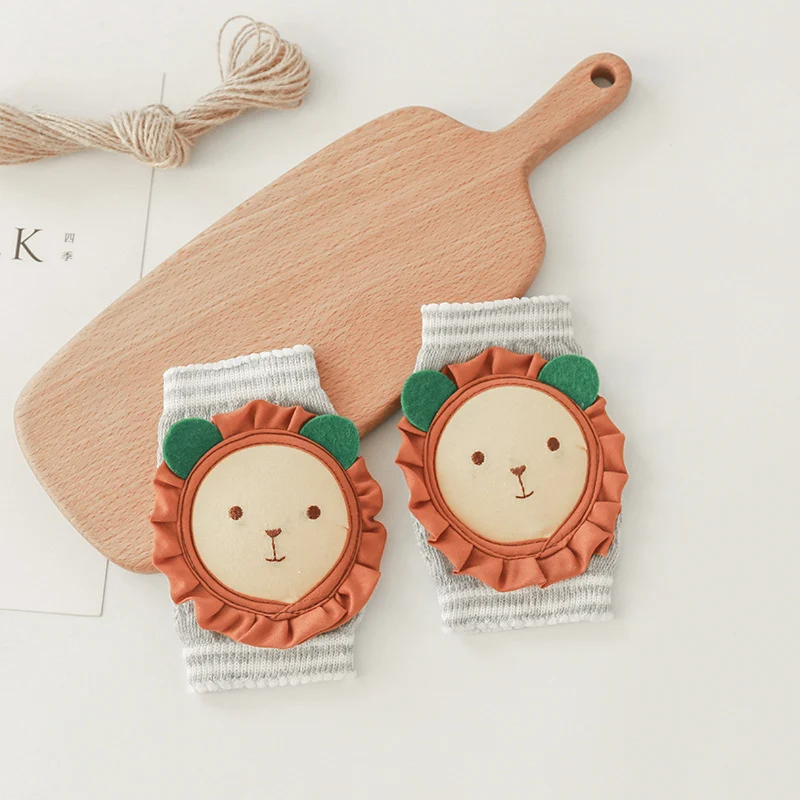 Genouillères Antidérapantes Bébé pour le Quatre Pattes Motif Animal