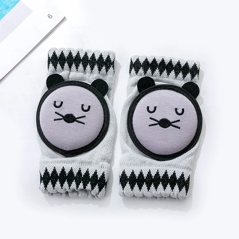 Genouillères Antidérapantes pour Bébé Rampant avec Protection