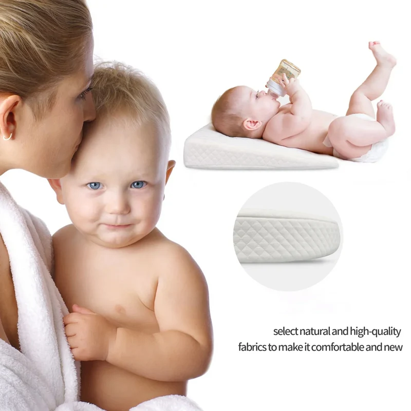 Coussin Incliné Ergonomique pour Bébé Anti-Reflux