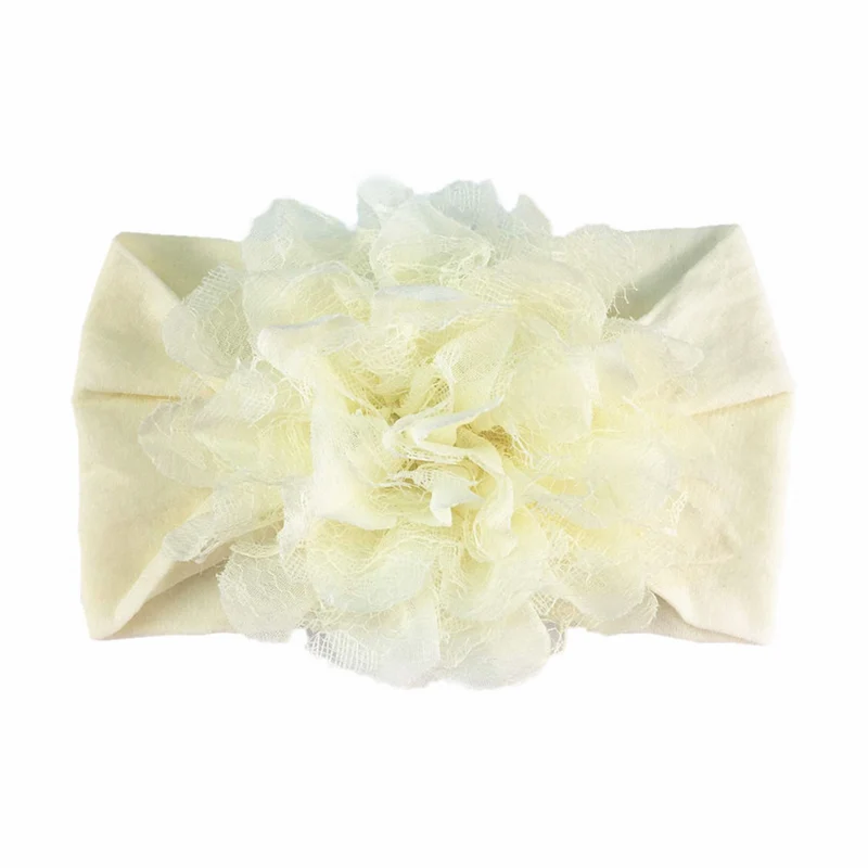 Bandeau Fleur pour Bébé – Doux Serre-tête pour Nouveau-Né et Tout-Petit