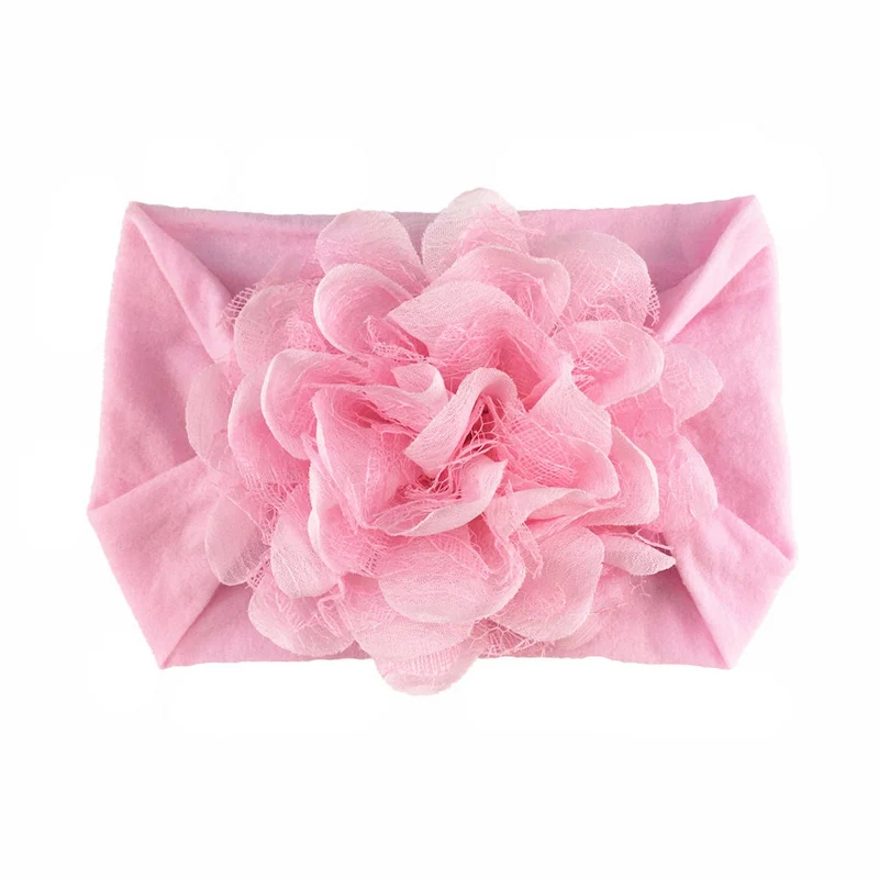 Bandeau Fleur pour Bébé – Doux Serre-tête pour Nouveau-Né et Tout-Petit