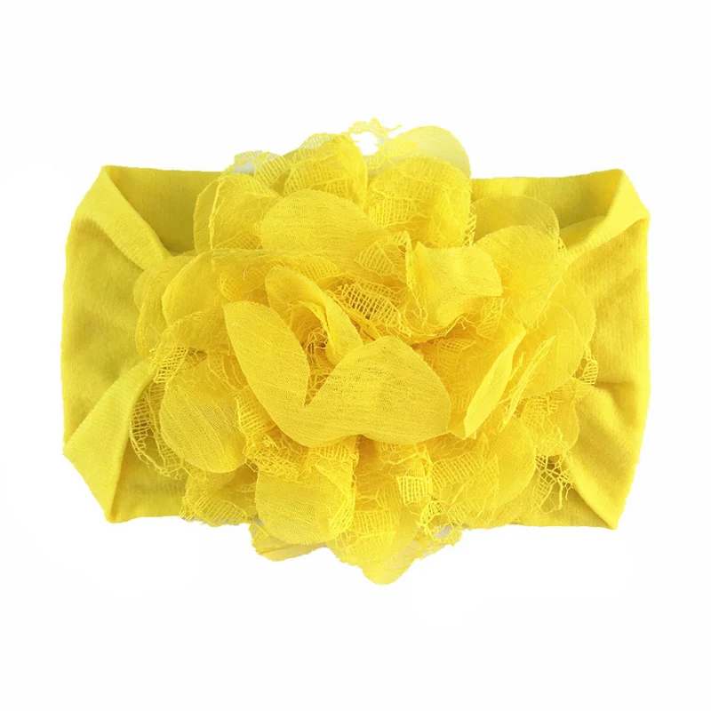 Bandeau Fleur pour Bébé – Doux Serre-tête pour Nouveau-Né et Tout-Petit