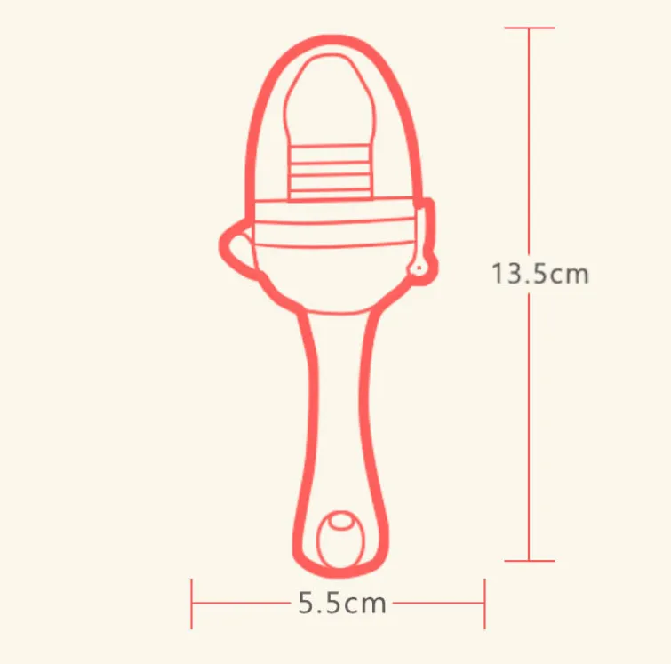 Tétine Grignoteuse Bébé en Silicone – Filet Fruitage & Anneau de Dentition