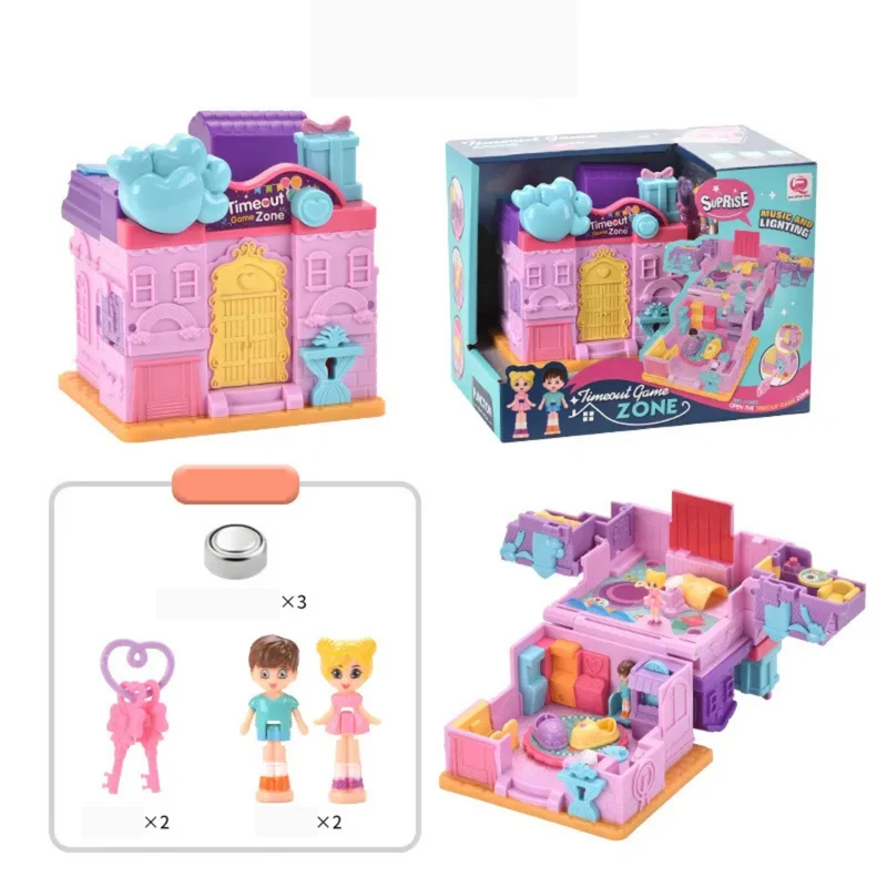 Mini Maison Magique à Explorer pour Enfants – Pièces Secrètes et Surprises