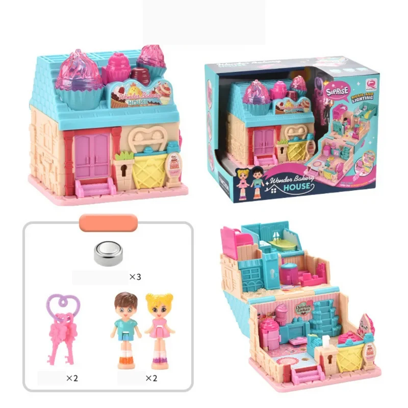 Mini Maison Magique à Explorer pour Enfants – Pièces Secrètes et Surprises