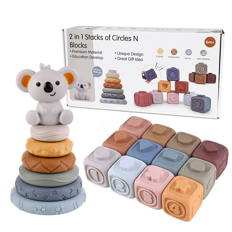 Anneaux de Dentition en Silicone pour Bébé – Sûrs et Sans BPA