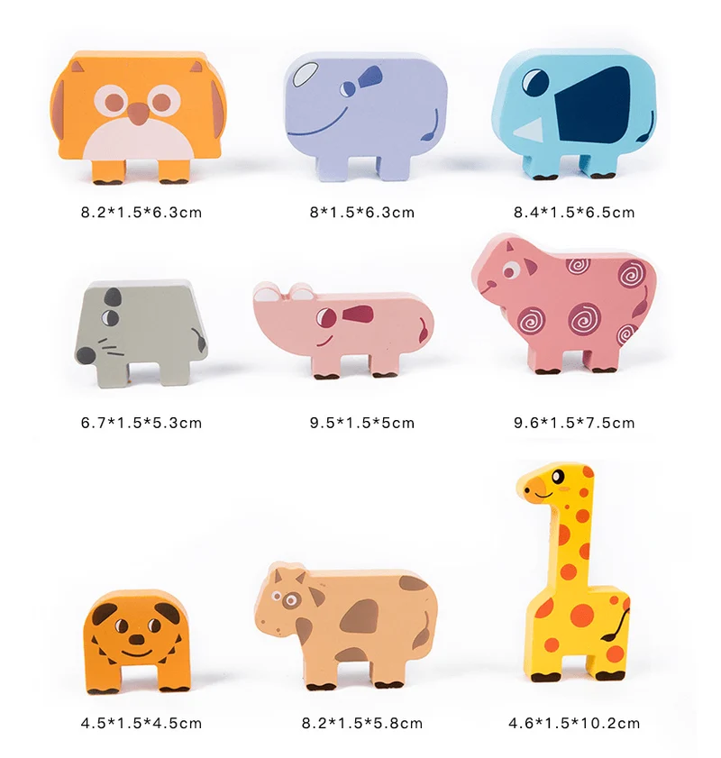 Empile-animaux Montessori Fun & Learn