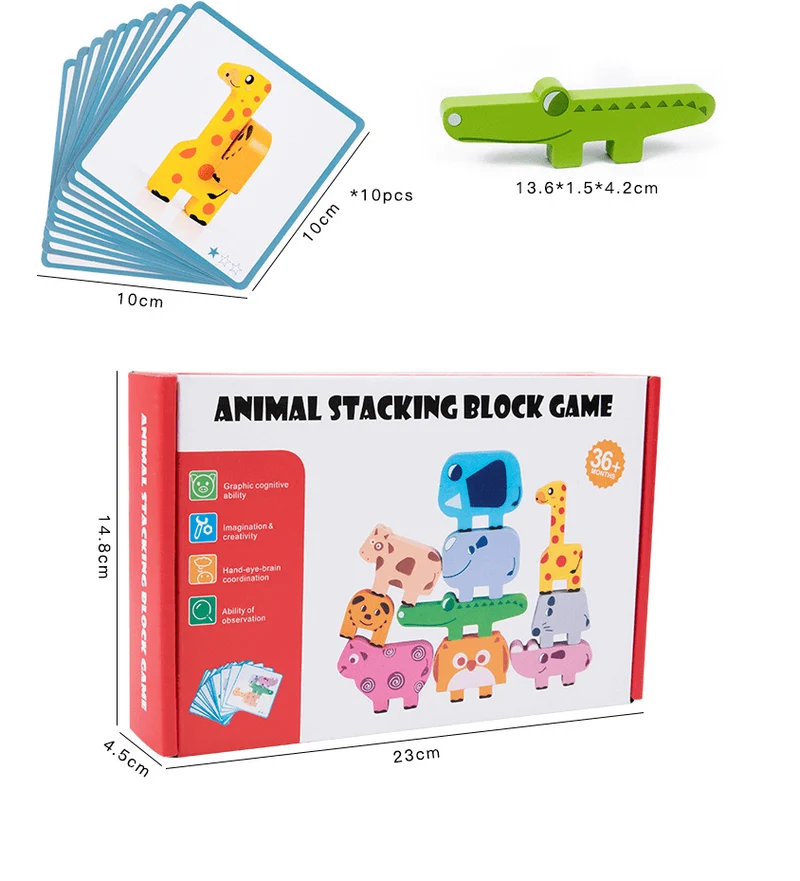Empile-animaux Montessori Fun & Learn