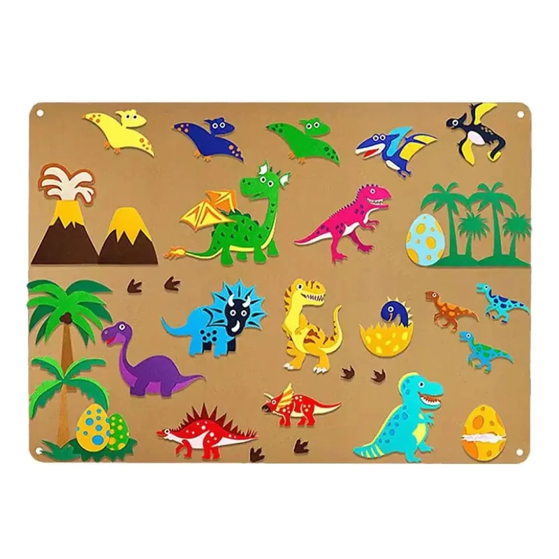 Tableau d'histoire Montessori en feutrine