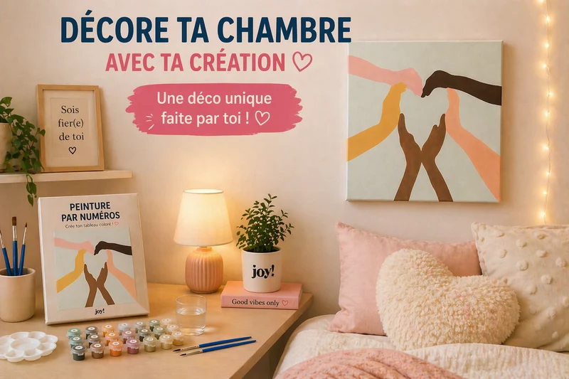 Kit Anniversaire Peinture par Numéros Enfants & Ados – Activité Créative + Cadeau Invité (6 à 12 kits)