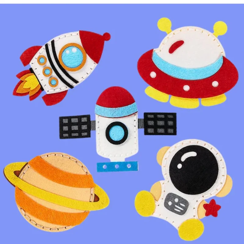 Kit de Couture Créatif pour Enfants – Fabriquez vos Propres Peluches en Feutrine, dès 5 ans