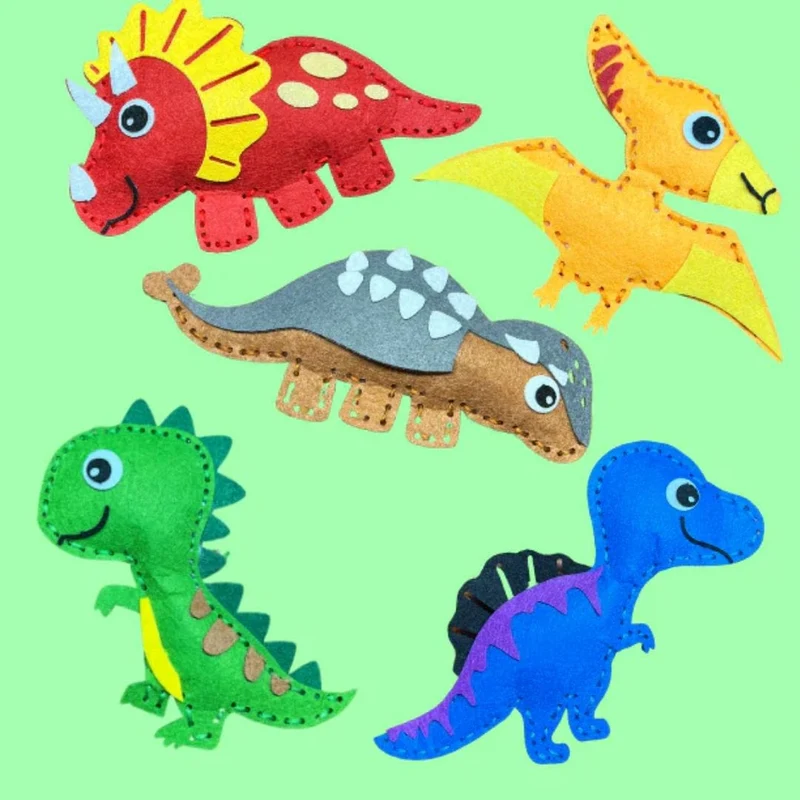 Kit de Couture Créatif pour Enfants – Fabriquez vos Propres Peluches en Feutrine, dès 5 ans