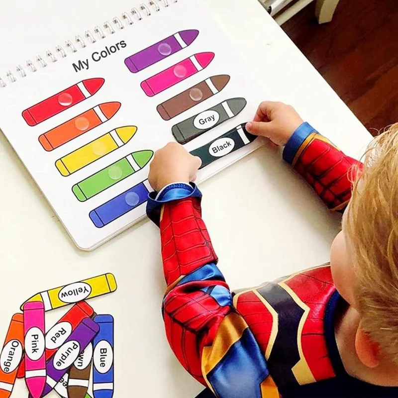 Cahier d’Activités Éducatif – 12 Thèmes | Préscolaire Dès 2 ans | 25×20 cm
