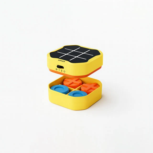Jeu de Morpion Électronique avec IA – Plateau Stratégique Multijoueur pour Enfants