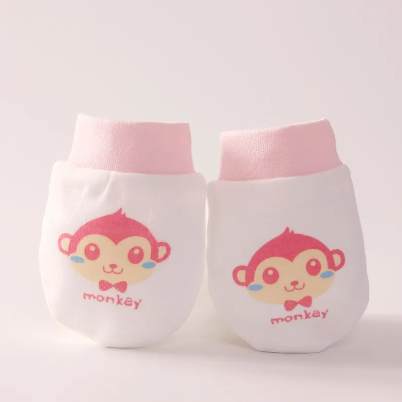Moufles Anti-Griffures en Coton pour Bébé – Gants Doux et Respirants pour Nouveau-Nés
