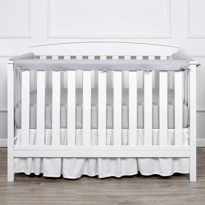 Tour de Lit en Coton pour Bébé – Protection Rembourrée pour Lit de Bébé