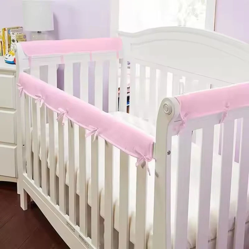 Tour de Lit en Coton pour Bébé – Protection Rembourrée pour Lit de Bébé